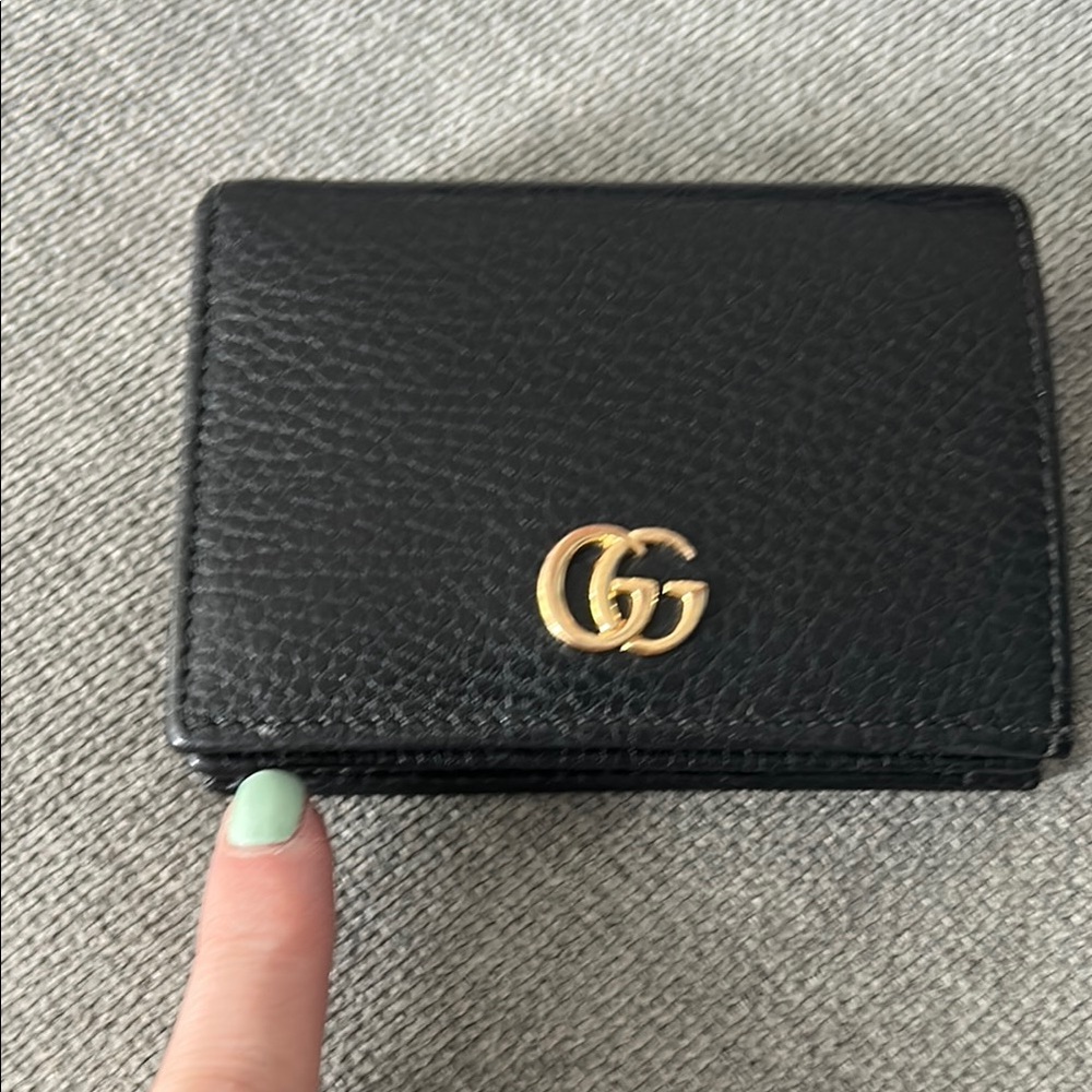 GG Marmont card case wallet